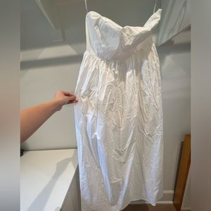 Brand new urban outfitters cotton tube dress with pockets